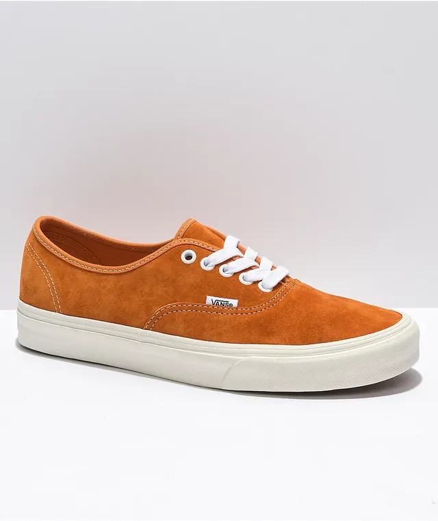 Vans Authentic Pomegranate Pig Suede Skate Shoes Pueblo Mall
