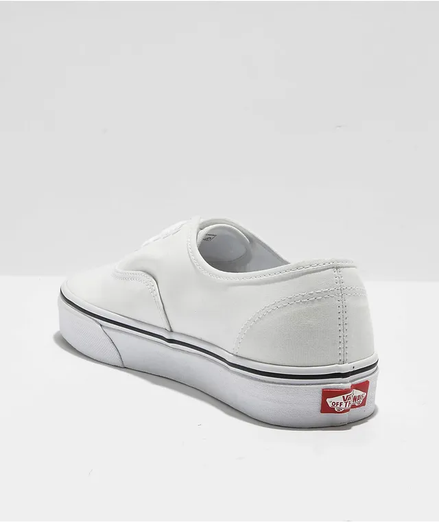 Vans authentic lite white cheap