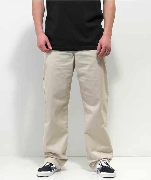 Vans Authentic Loose Oatmeal Chino Pants CoolSprings Galleria