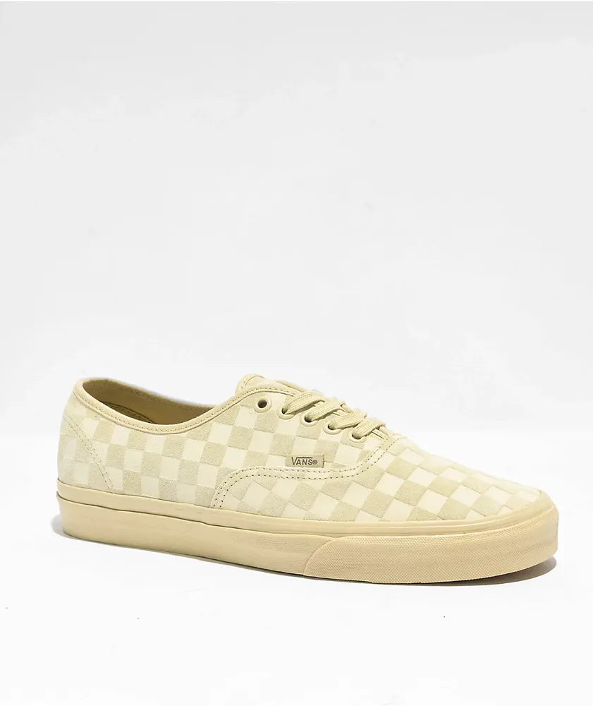 Tan vans sneakers top