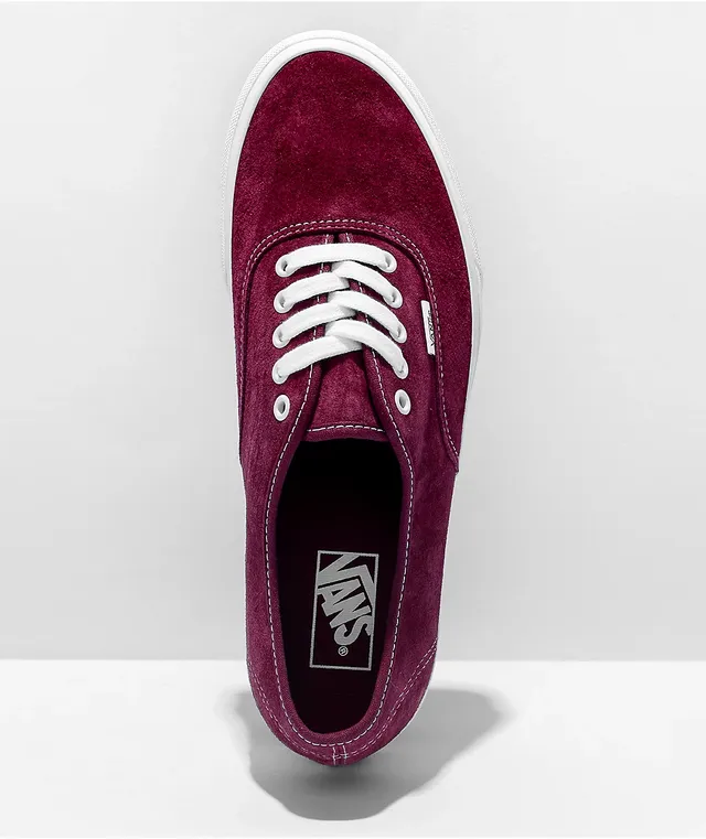 Burgundy vans zumiez clearance