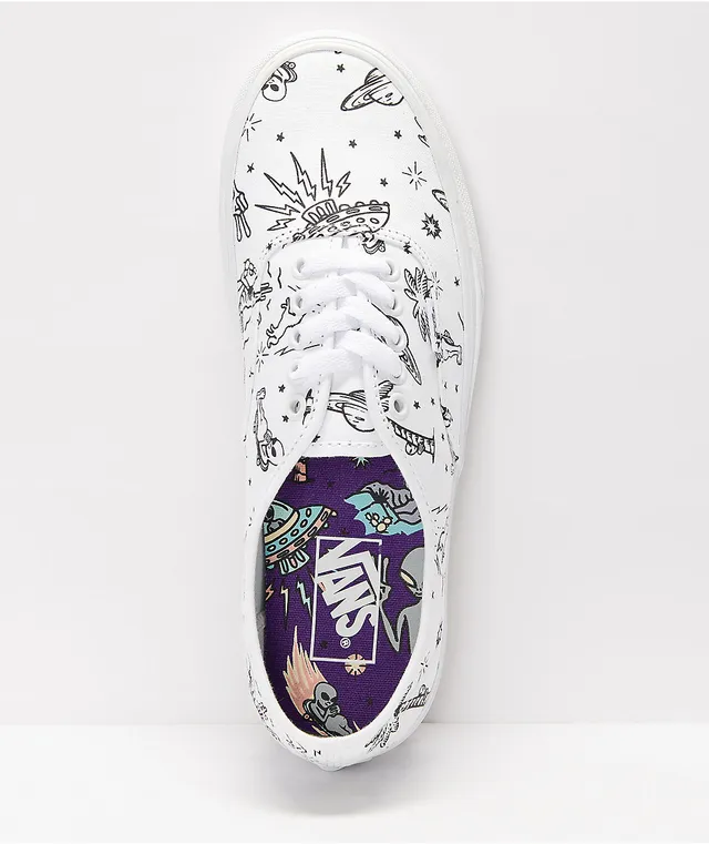 Vans u authentic white hotsell