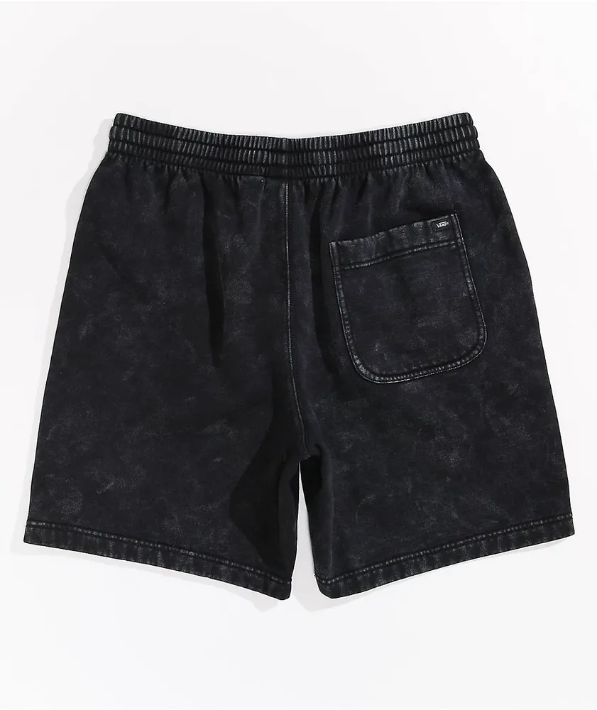 Vans Black Mineral Wash Sweat Shorts at Foxvalley Mall in Aurora, IL