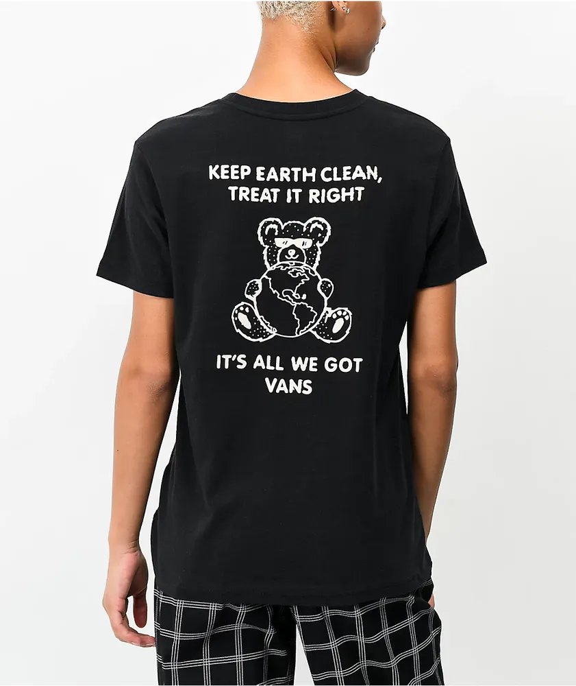 Vans hot sale bear shirt