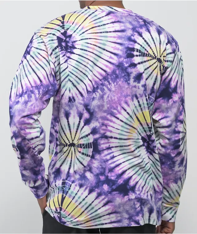 Vans purple tie dye shirt new arrivals