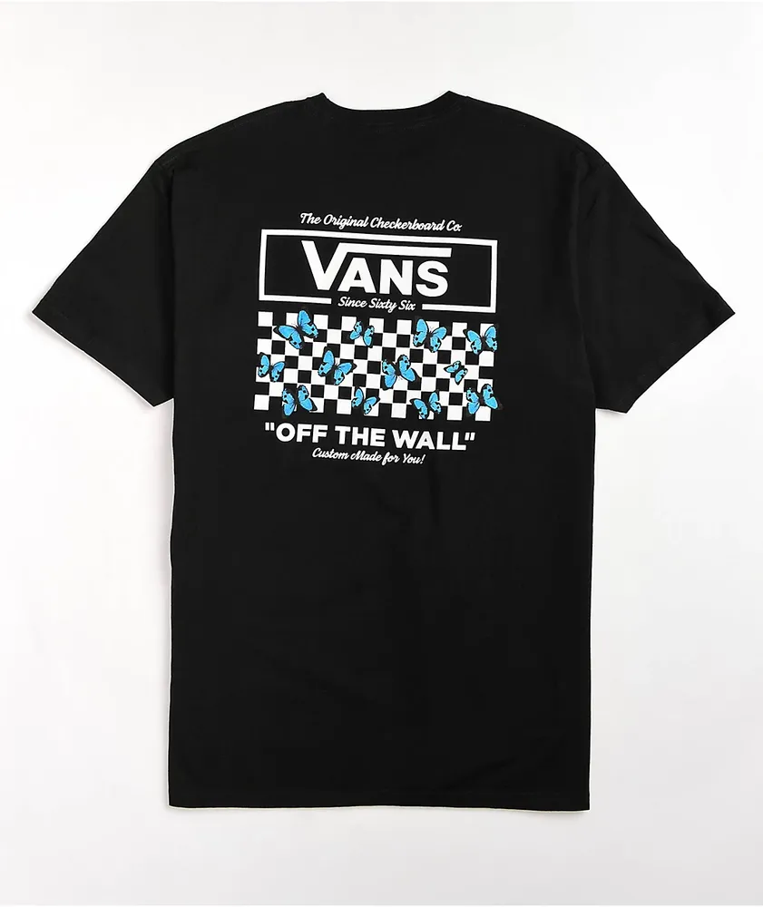 Vans check t shirt 2025