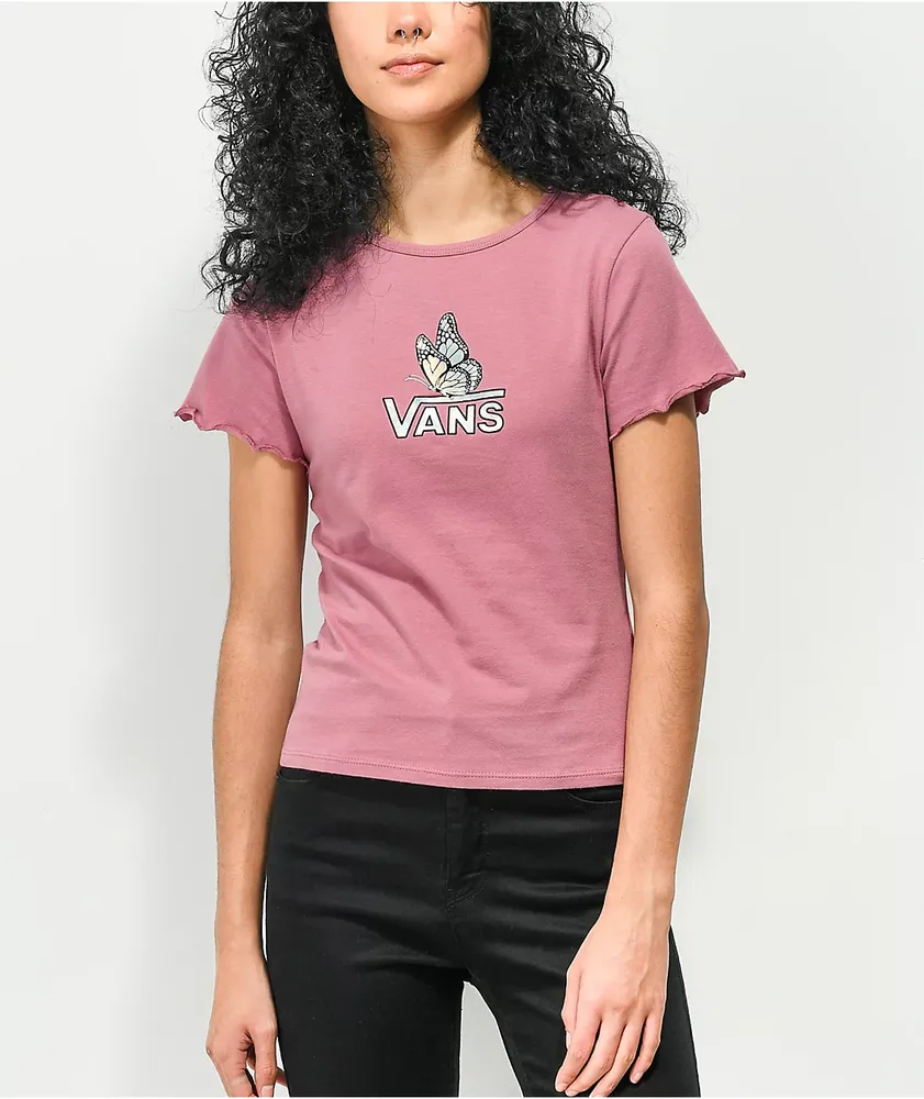 Dark pink vans shop