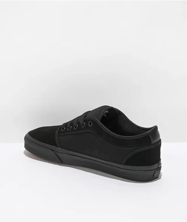 Vans Chukka Low Blackout Skate Shoes CoolSprings Galleria