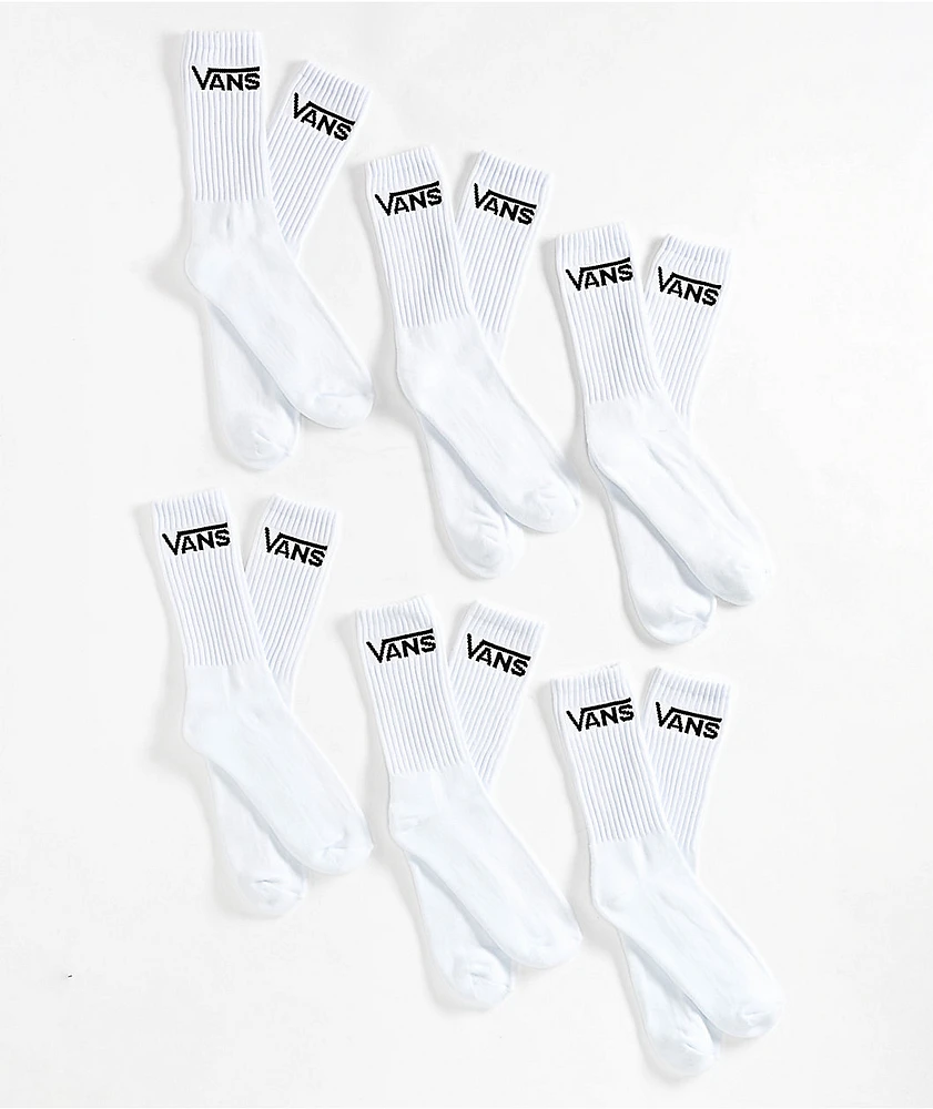 Vans crew socks white cheap