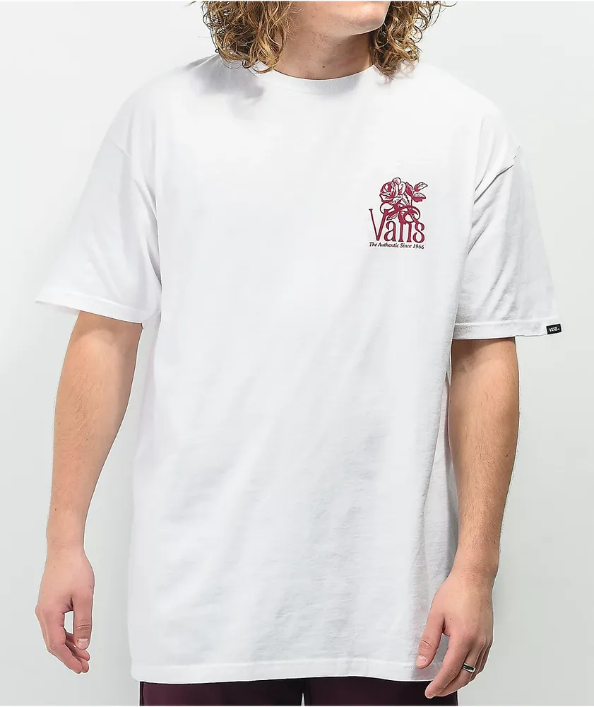 Tee shirt vans rose discount