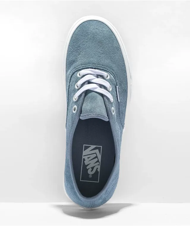 Vans authentic suede blue hot sale