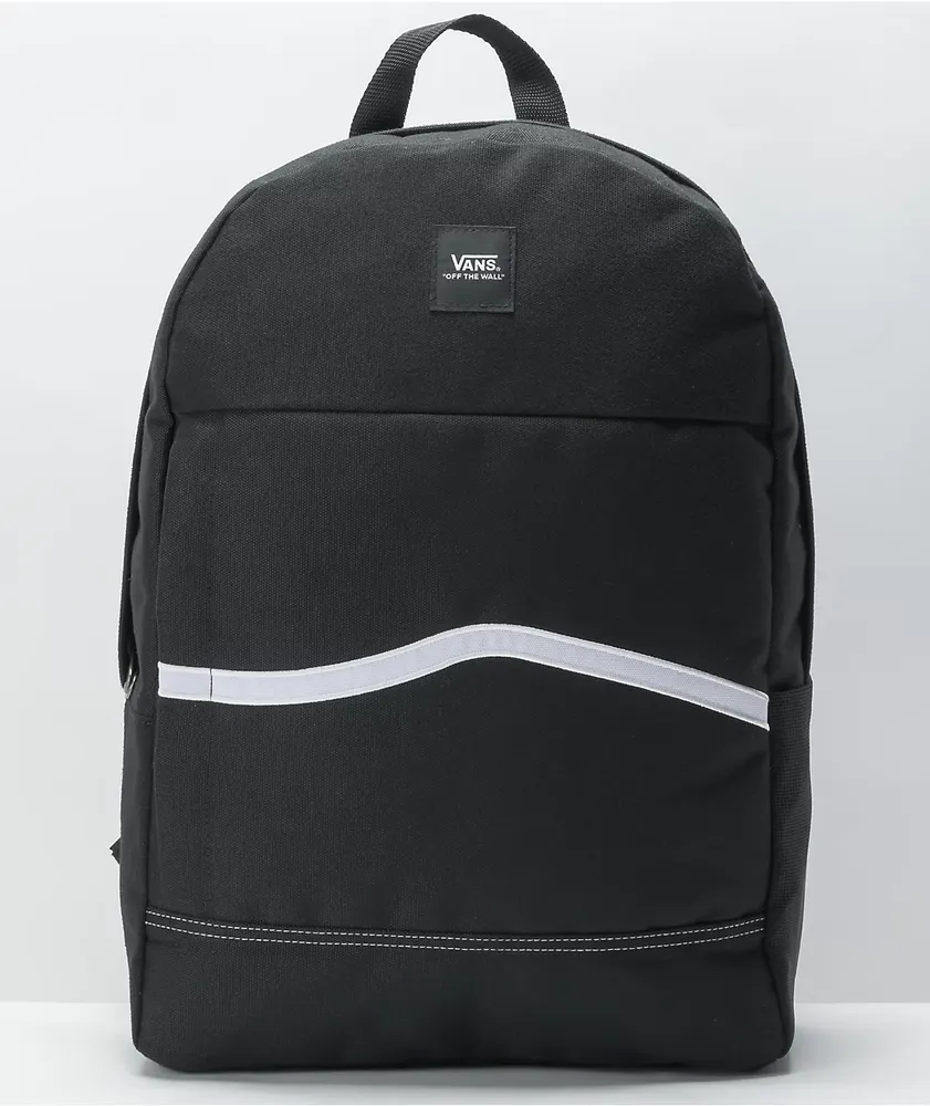 Vans black backpack women's store