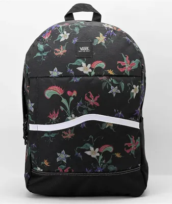 Vans old skool floral backpack cheap