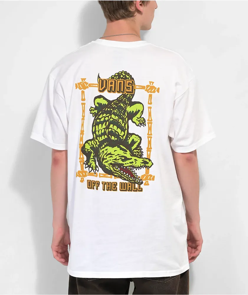 Vans off the 2024 wall t shirt white