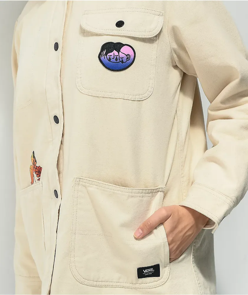 Vans long coat top