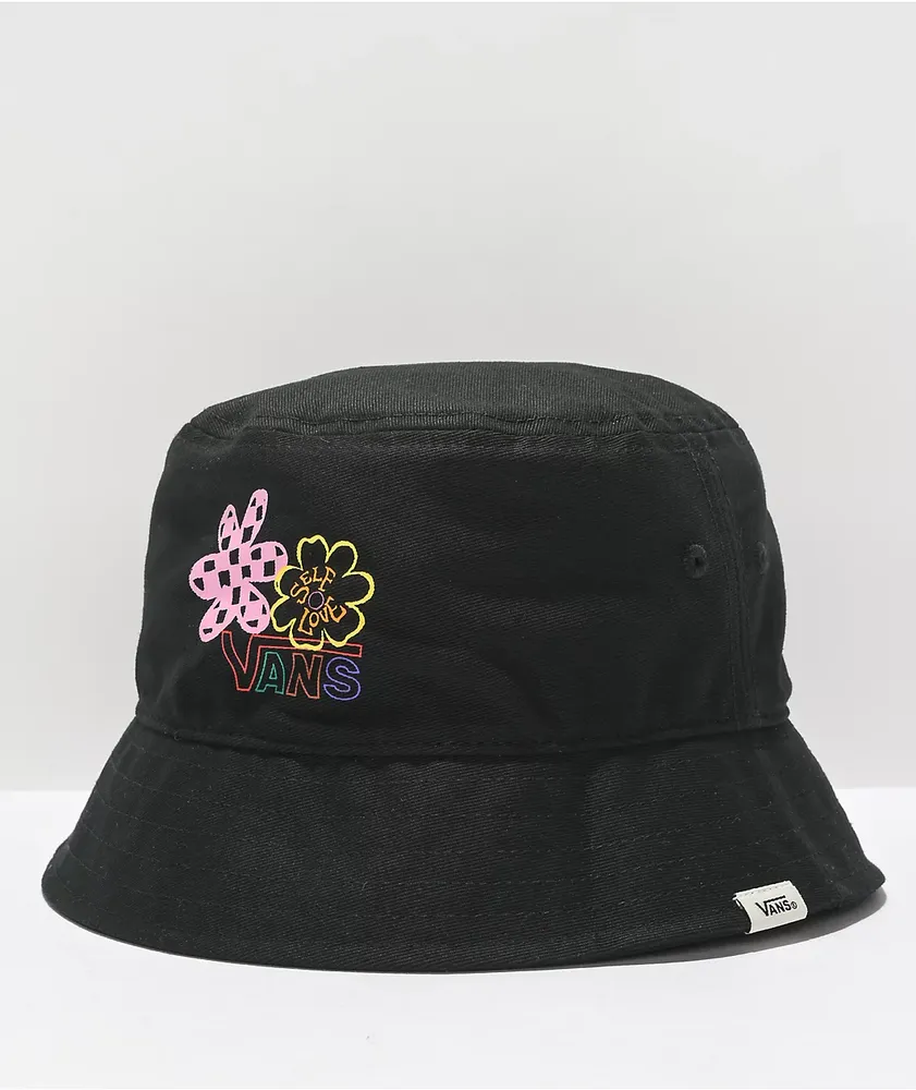 Vans black bucket hat cheap