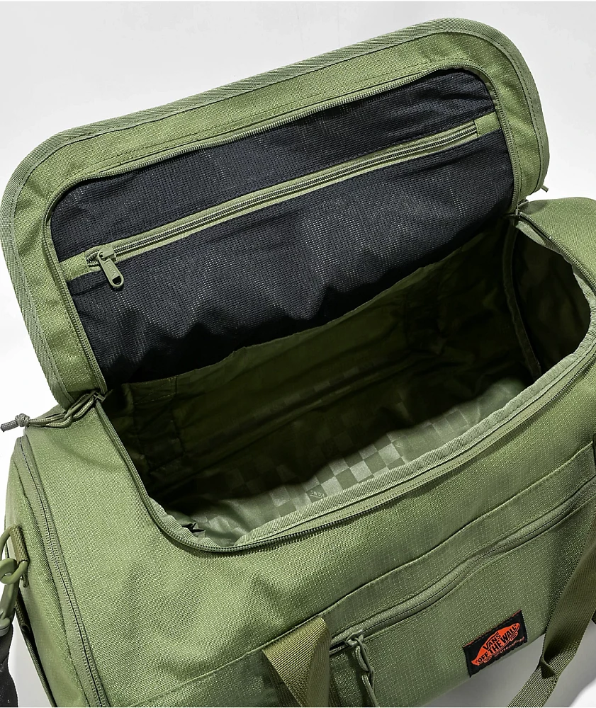 Vans DX Olive Green Skate Duffle Bag | MainPlace Mall