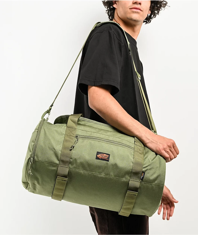 Vans DX Olive Green Skate Duffle Bag | Arden Fair