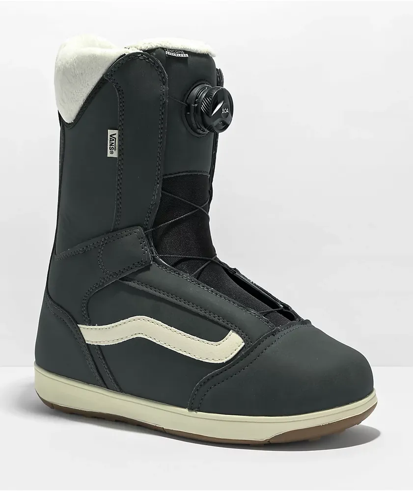 Vans Encore Linerless Black & White Snowboard Boots Hamilton Place
