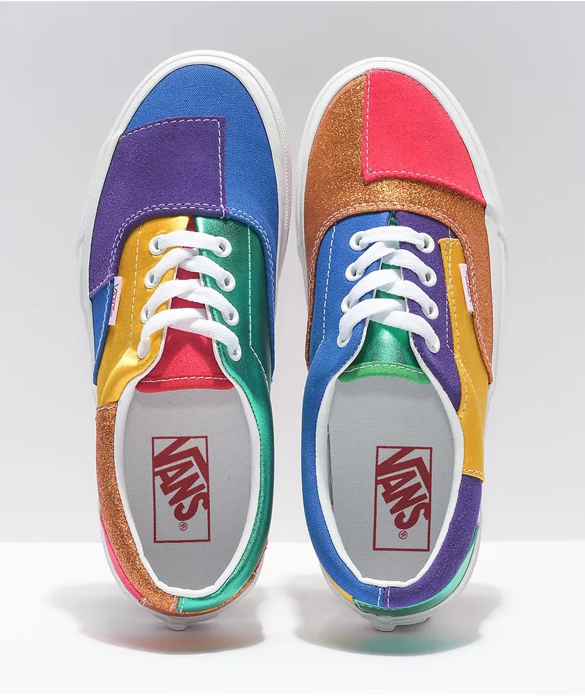 Patchwork vans era top