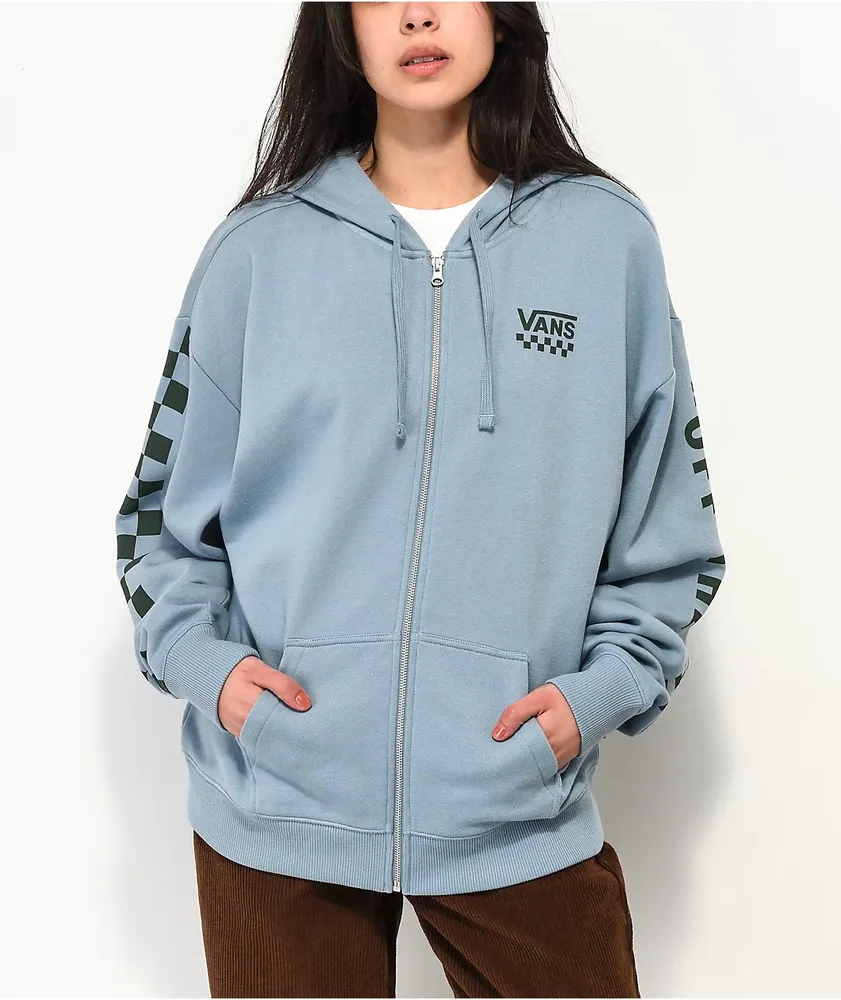 Zip hoodie vans hot sale
