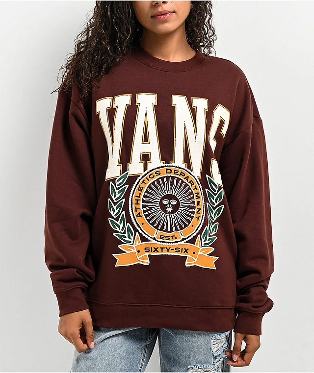 Vans checkered sweatshirt outlet