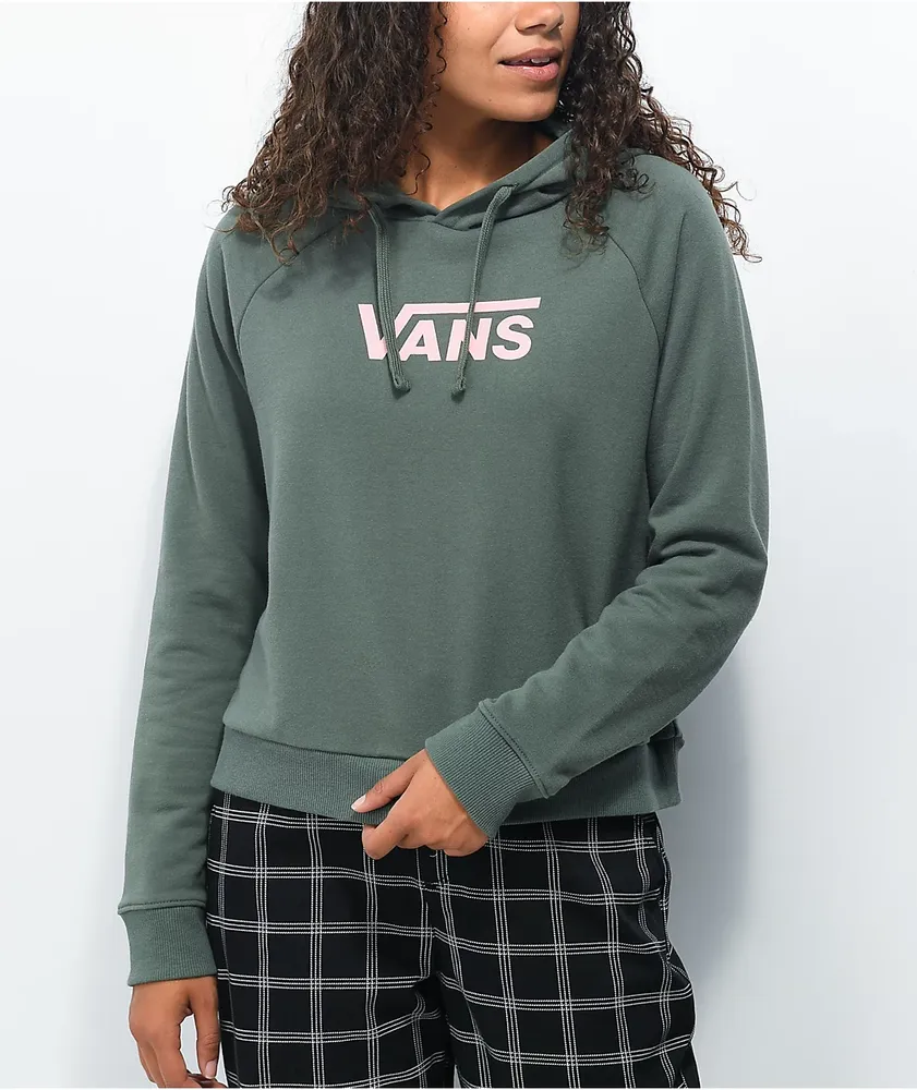 Vans green hoodie best sale