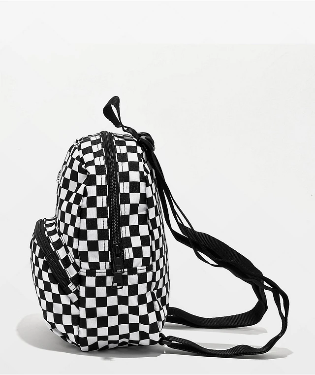 Vans checkerboard mini backpack shop