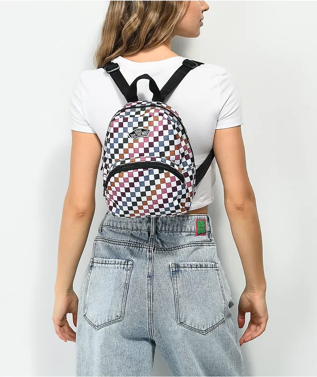 Vans checkerboard store mini backpack