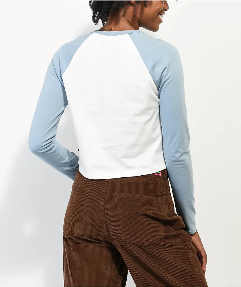 Vans blue long sleeve outlet