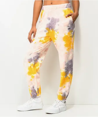 Yellow tie dye vans outlet