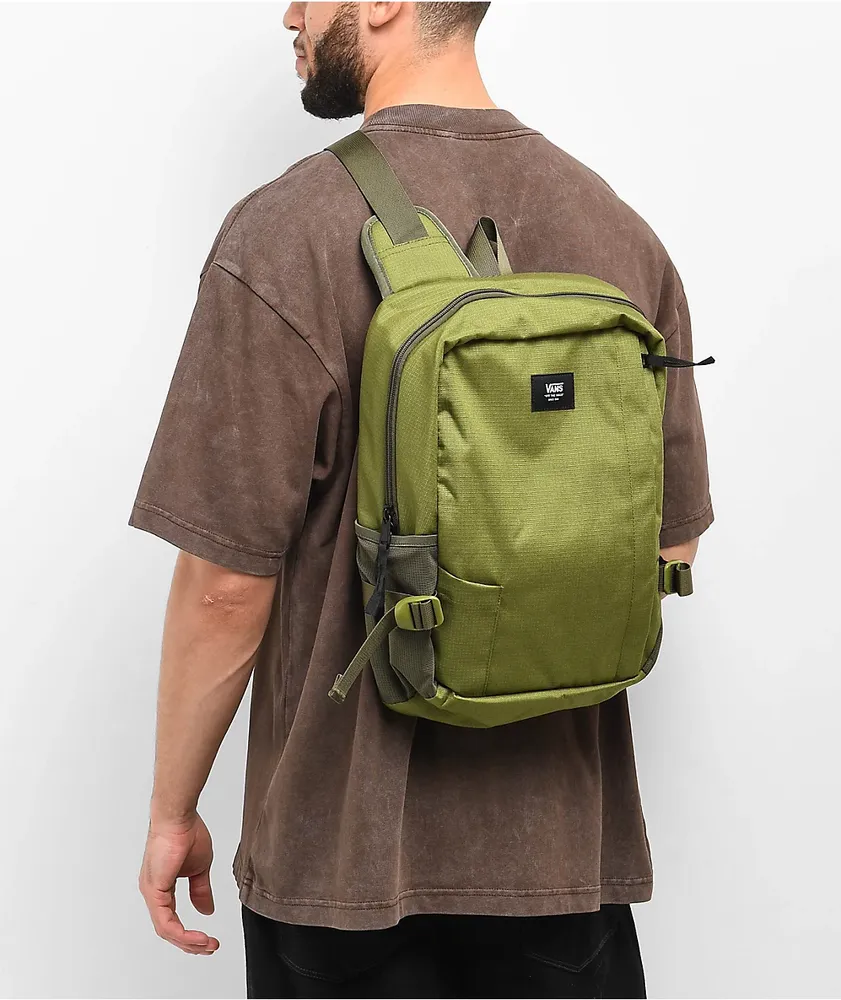 Vans Hoist Olive Green Crossbody Bag | MainPlace Mall