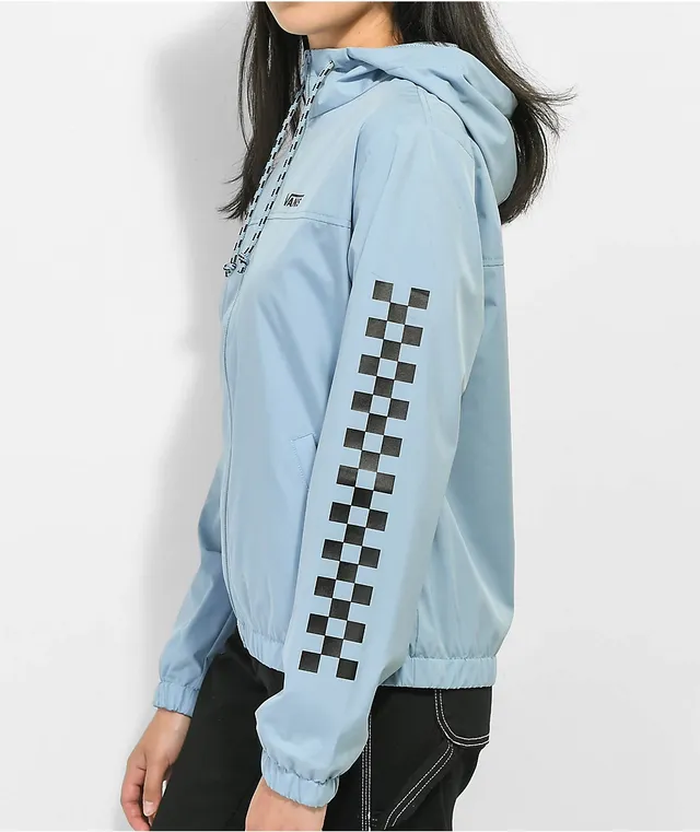 Blue vans new arrivals windbreaker