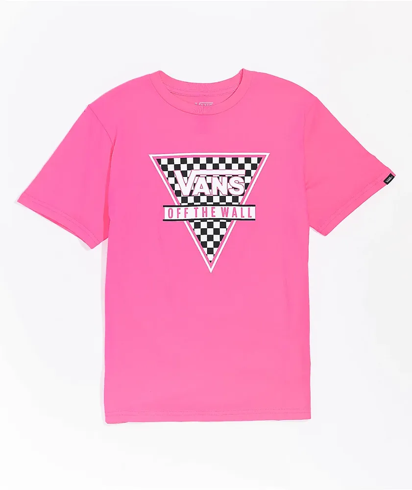 Vans kids pink online