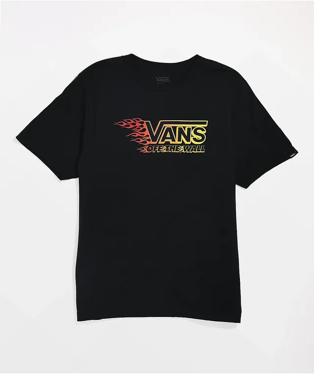 Vans flame shirt discount