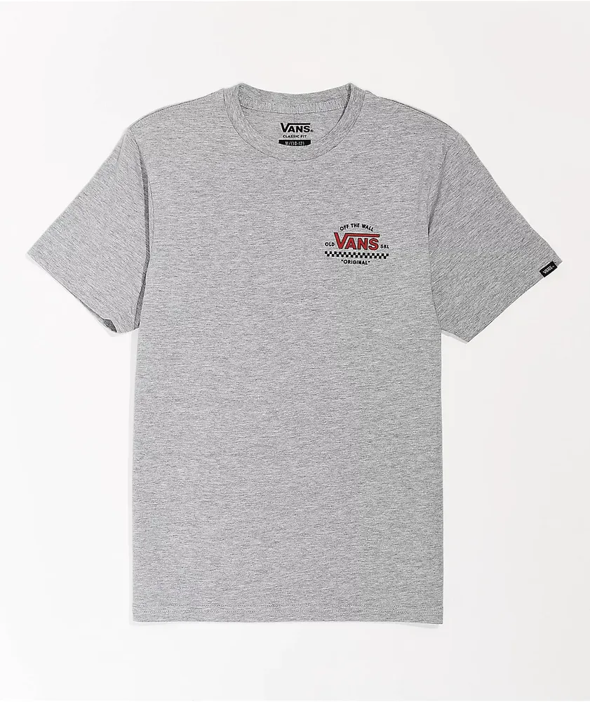Vans kids grey on sale