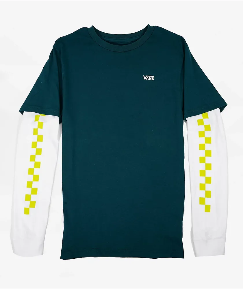 Kids teal hot sale vans