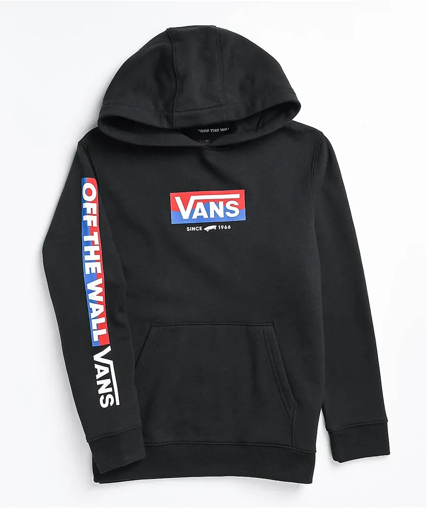 Vans Kids Easy Logo Black Hoodie Foxvalley Mall