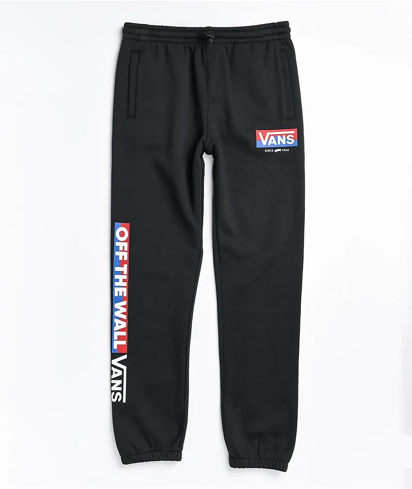 Vans Kids Easy Logo Black Jogger Sweatpants Vancouver Mall