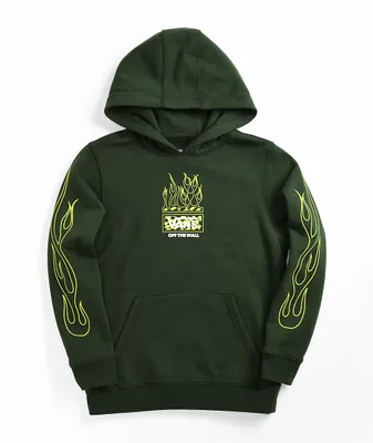 Vans flame sweatshirt clearance