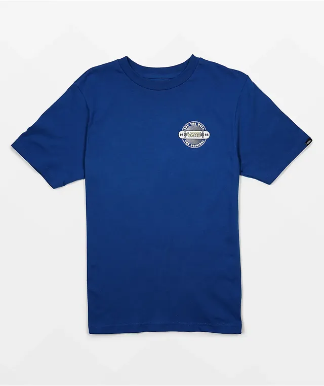 Vans t shirt kids navy store