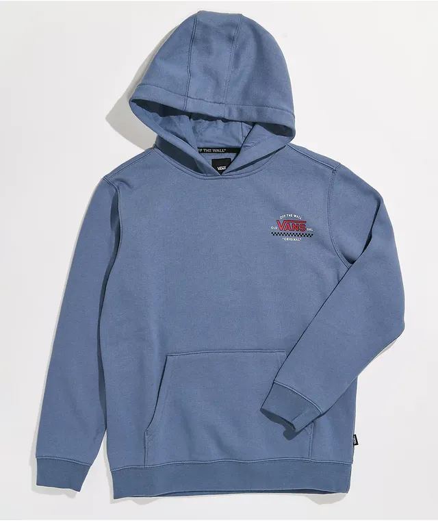Vans Kids Old Skool Complete Slate Blue Hoodie Hamilton Place