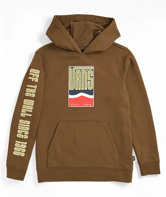 Vans brown hoodie outlet