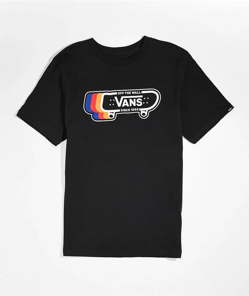 Vans Kids Skate Since 1966 Black T shirt Hamilton Place