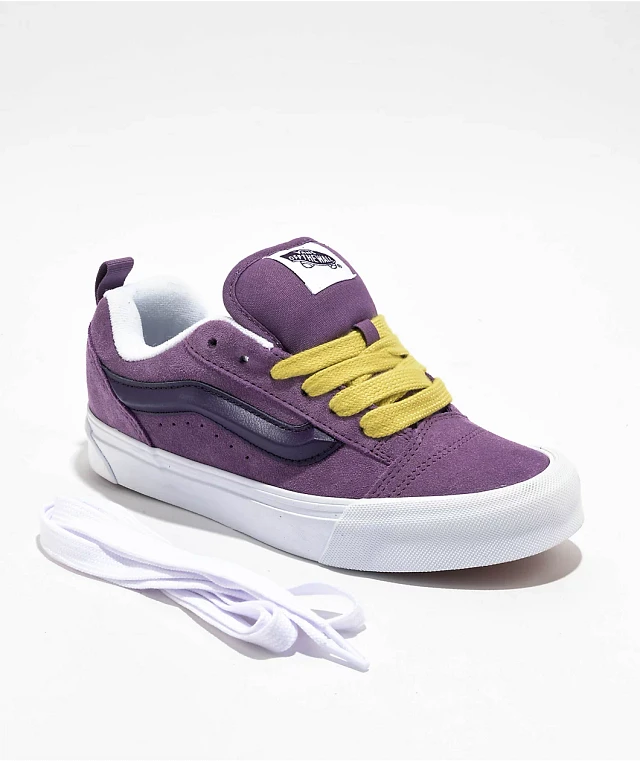 Purple vans shoes hotsell