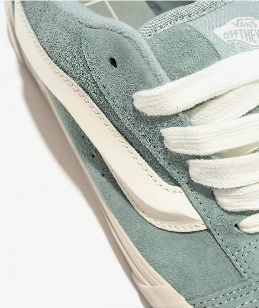 Vans Knu Skool Pig Suede Puritan Grey Skate Shoes | Arden Fair