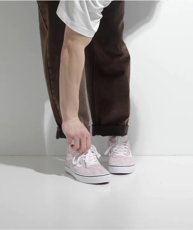 Vans walker pro pink skate shoes sale