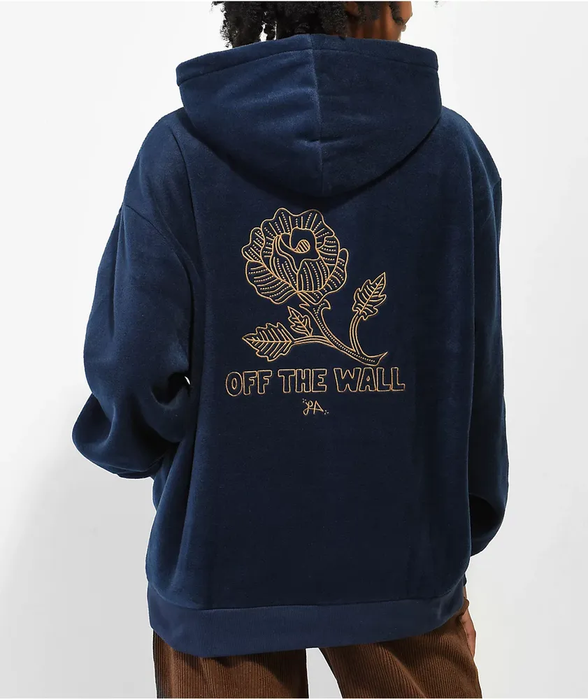 Vans navy blue hoodie store