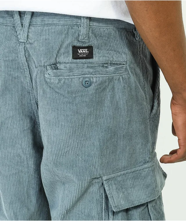 Vans Loose Cargo Stormy Grey Corduroy Pants Pueblo Mall