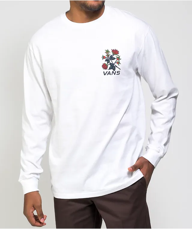 Vans floral long sleeve hot sale